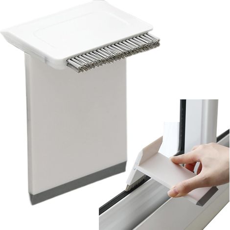 Cepillo multifuncional para limpiar ventanas: apto para cocinas, baños, suelos de baldosas y terrazas. (1/5)