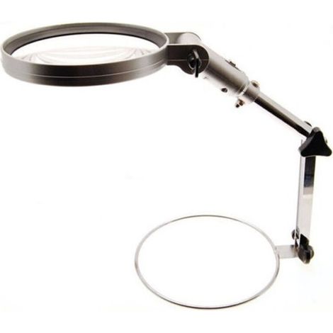 Loupe Pliable 2x 130mm Avec Lumière Led Portable - Loupe Pliable 2x 130mm Avec Lumière Led Portable