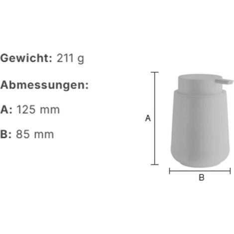 Smedbo Seifenspender, weiss BX571
