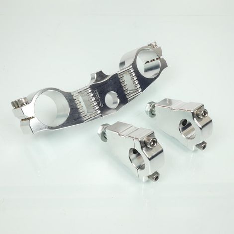 Té de fourche alu Kyoto pour moto Kawasaki 80 Kx Petites Roues (1/5)