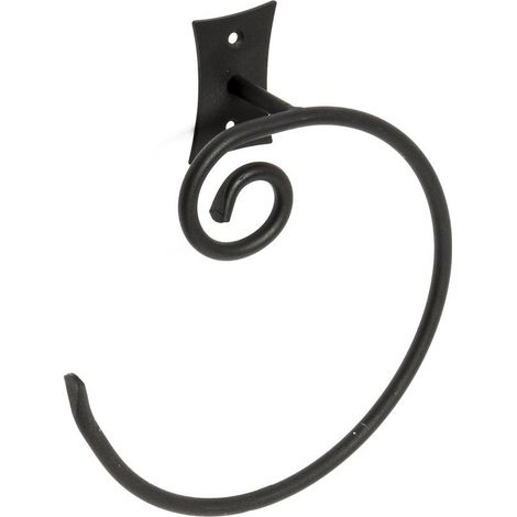 Sapho Rebecca - Porte-serviettes, noir CC006 (1/3)
