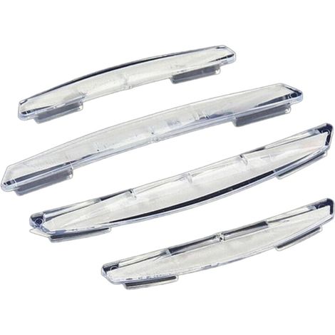 Lot de 4 protections pour bords de portières de voiture – Bandes en caoutchouc anti-rayures et anti-chocs – Installation facile (1/3)