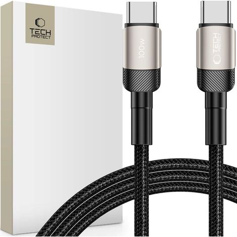 Tech-Protect Ultraboost EVO Typ-C-Kabel PD100W/5A 200CM Titan (1/5)