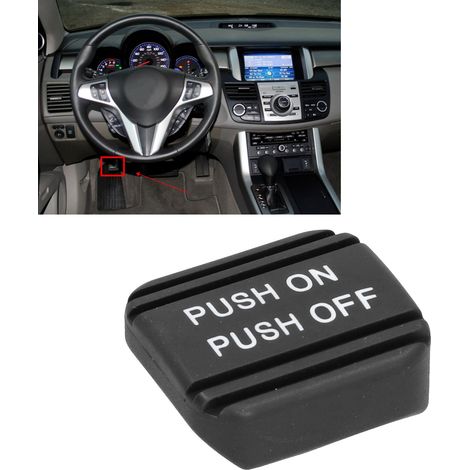 Tapis de pédale de frein, de frein à main et de frein au pied pour pièces automobiles, compatible avec Acura RDX Honda (47120-S0X-003) (1/5)