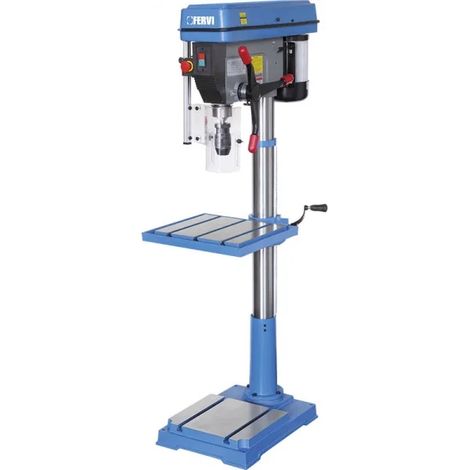 400V PERCEUSE À COLONNE 1500W VITESSE VARIABLE FERVI 0754/400V (1/5)