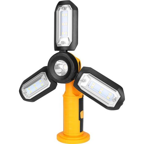 Multifunktionale Arbeitsleuchte mit integriertem USB-Akku (1/5)