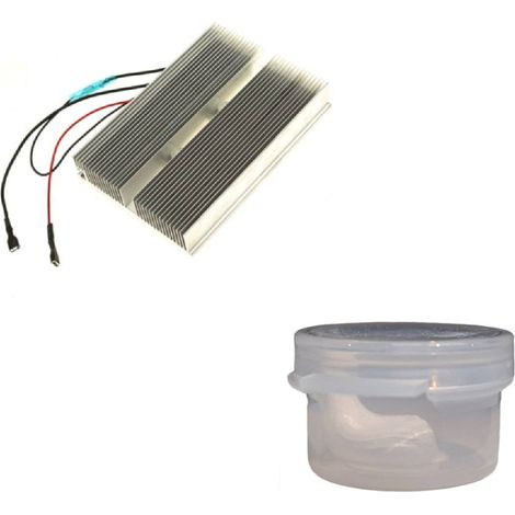 Lot de module thermo électrique avec pâte thermo conductrice