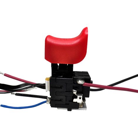 Zubehör Trigger Schalter mit 6 Anschlusskabeln Drucktastenschalter für Bohrschrauber etc. (1/3)