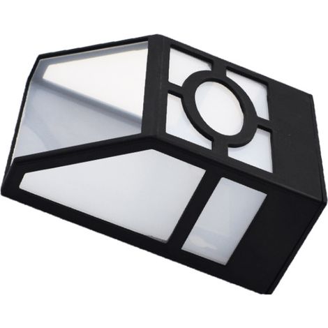 Lampes solaires décoratives sans fil pour porte d'entrée, jardin, terrasse, escaliers, porche, garage - 13049-AquaForge