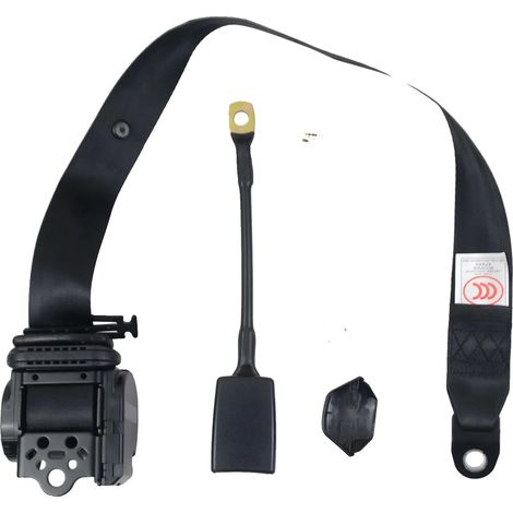 Cintura di sicurezza retrattile a 3 punti, lunga 93,5 cm, larga 23 cm, alta 24 cm, compatibile con diversi modelli Land Rover. (1/5)