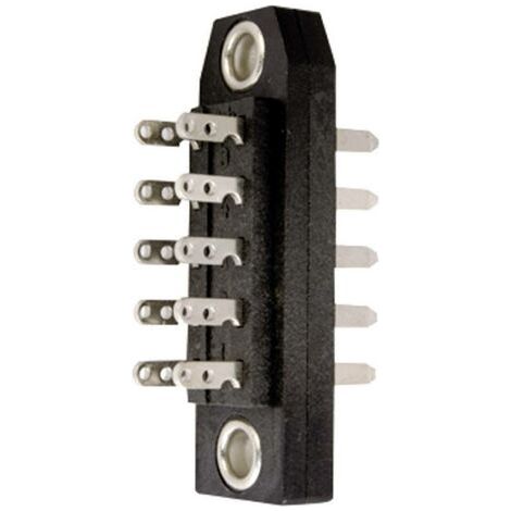 Connecteur mâle N/A Telegärtner 100023259 Nombre total de pôles 16 Nbr de rangées 2 1 pc(s) (1/2)