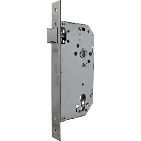 Serrure à butée pour portes en bois inoxydable entrée 50 mm 2035 (1/3)