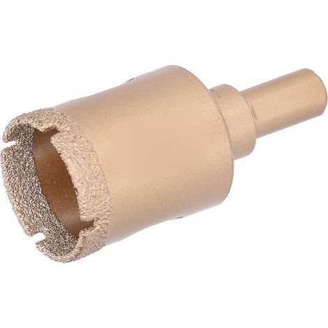 Scie cloche diamant 30mm trépan perceuse ouvreuse coupe-carrelage pour granit marbre céramique perçage (1/5)