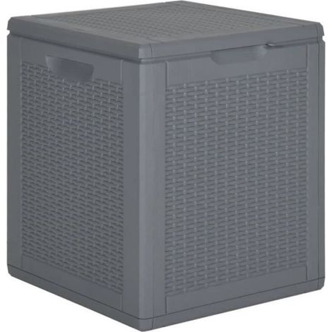 Boîte de rangement - - PAL364059 - 90 L - Gris - Polypropylène résistant aux chocs (1/3)