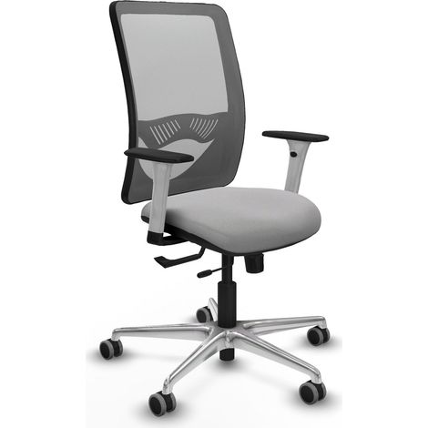 Chaise de bureau piqueras y crespo Zulema blanc soutien lombaire (1/2)