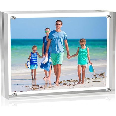 Cadre Photo Acrylique Transparent, 13 x 18 cm Cadres De Photos Acryliques (1/3)