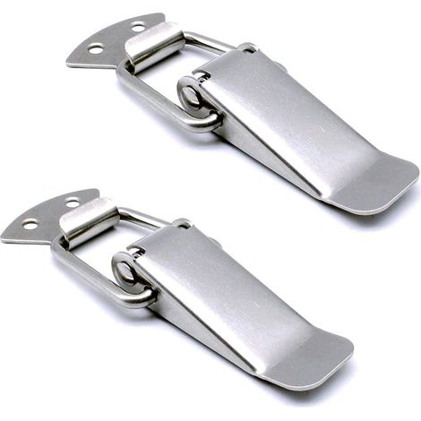 Fermoir à tension à bec de canard, boucle à ressort, acier inoxydable, quincaillerie pour boîte à outils, armoire, sac, fermeture, résistant à la rouille et à la corrosion
