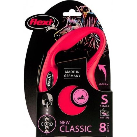 FLEXI NUEVO CLASSIC S Cordon 8 Mts. ROJO