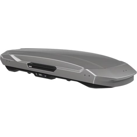 box baule da tetto per auto thule "motion 3 xl low" grigio 400 lt