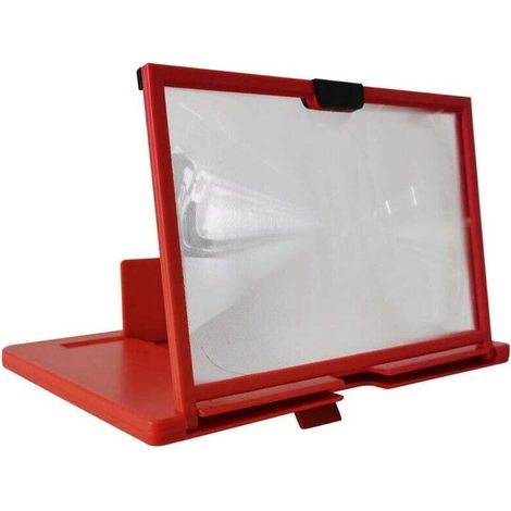 Loupe d'écran de téléphone Portable Pliable 30,5 cm - Support 3D HD pour téléphone Portable - pour Films, vidéos et Jeux - pour Tous Les Smartphones