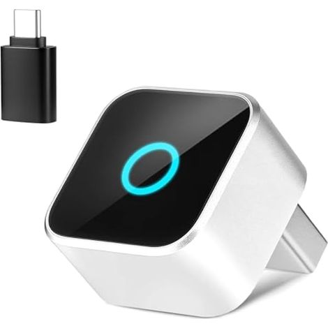 Mini adattatore wireless 2 in 1 per Apple CarPlay e Android Auto, USB/Type-C, adattatore wireless plug & play per una maggiore stabilità, converte CarPlay cablato in adattatore wireless