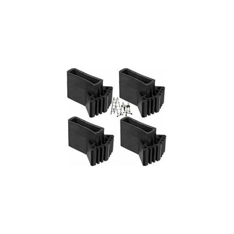 Couvre-pieds D'éch Pieds Pieds D'éch D'extension Éch Patins En Caoutchouc Antidérapants Pieds De Remplacement D'éch Universel Antidérapants En Caoutchouc （4pcs） (1/5)