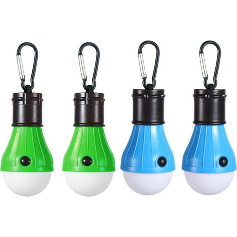 Dirigéampoule de campingampoule pour tente de campingMatériel de camping2Un mousqueton vert2Un mousqueton bleu (1/5)