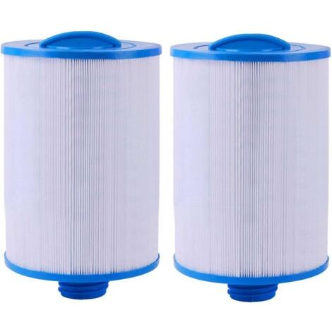 Lot de 2 cartouches de filtre pour spa – Diamètre 150 mm – Hauteur 241 mm – Compatible Pleatco PWW50P3, Unicel 6CH-940, Filbur FC-0359 (1/5)