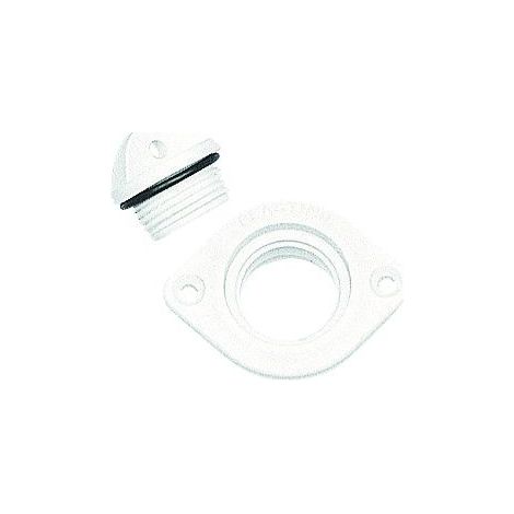 Nable complet oval 2 trous blanc - NUOVA RADE - blanc -