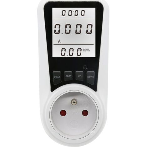 Mesure Consommation Electrique, Wattmètre Prise Compteur d'Énergie avec 7 Modes de Surveillance (1/5)