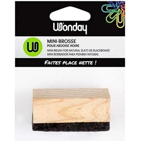 Wonday Cepillo de mantenimiento negro mini fieltro