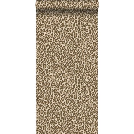 Papier peint peau de léopard beige - 53 cm x 10.05 m - Walls4You (1/5)