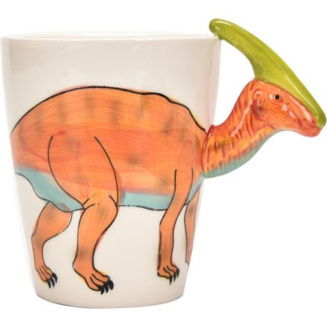 Tasse en céramique dinosaure 400 ml, mug animal mignon pour bureau, tasse petit-déjeuner