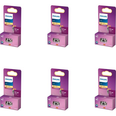 Philips Conjunto Pack G4 Bombilla Cápsula 10W 12V No Regulable Luz blanca cálida - 12 unidades (1/3)