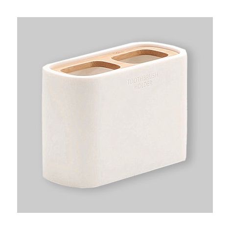 Portaspazzolini Ninfea Bianco Matt (1/5)
