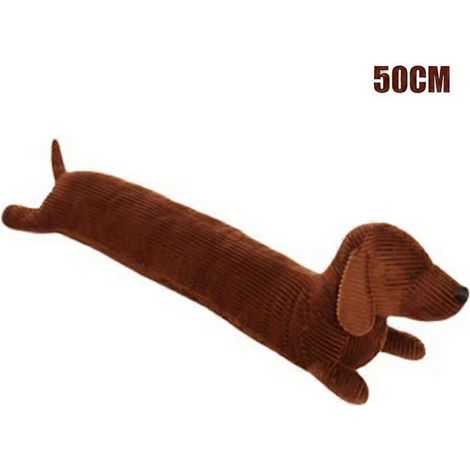 Adorable coussin en peluche tout doux, motif teckel à pattes courtes, collection de coussins pour la maison et le bureau, nouveauté (1/5)