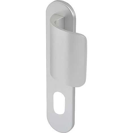 Set de Poignée pour porte palière LOGIO - Version SGN2 pour porte d'entrée - Adaptée pour serrures A2P avec protecteur de cylindre SGN2 - Entraxe 195 mm - Pose Facile