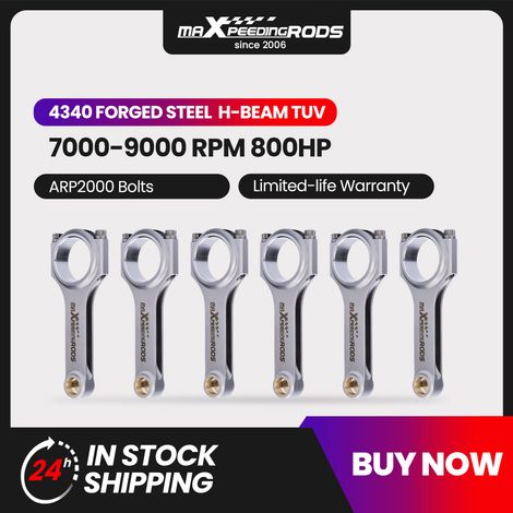 6pz Bielle for Nissan Patrol Safari 4.2L TD42 Turbo Connecting Rods ARP Bolts (1/5)