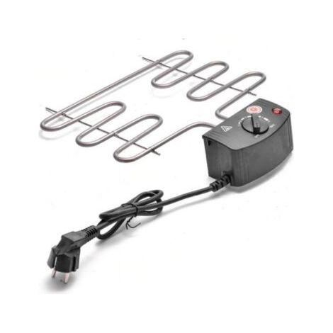 QORVA-Élément Chauffant électrique pour fumoir 1800W - Spirale chauffante pour armoires à Fumer et fumoirs d'autres Fabricants - Serpentin Chauffant Universel pour Le Fumage (1/4)