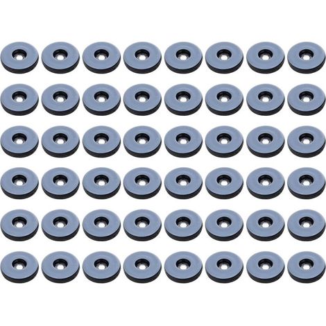 Patins Meubles,Lot de 48 patins de meubles ronds en téflon,Anti-vibration Patins Glisseurs pour Meubles,(Ronde) 19 mm (1/4)