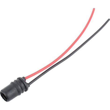 Paquet de 2, noir souple,T10 w5w led/connecteurs halogènes/prise de base (1/5)
