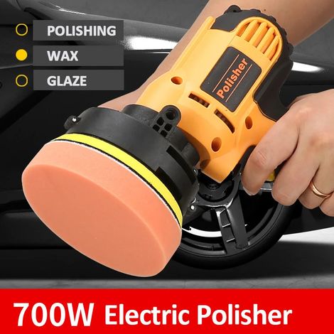Polisseuse électrique 700W pour voiture, vitesse réglable, machine de polissage auto (1/5)
