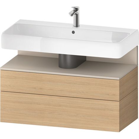 Duravit Collection One Waschtischunterbau, 1 Auszug und 1 (1/2)