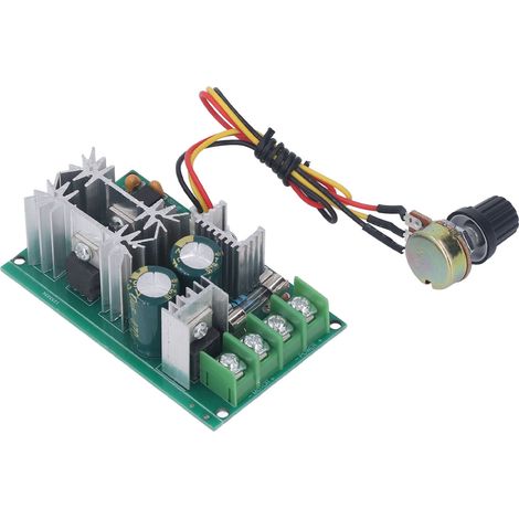 Drehzahlregler für Gleichstrommotoren, 20 A Stromregler, 12 V, 24 V, 36 V, 48 V, Hochleistungs-PWM-Reglermodul (1/5)