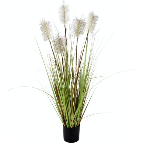 Flair Flower 150999 N la Pampa en Pot, Plastique, Naturel, 90 x 28 x 28 cm (1/2)