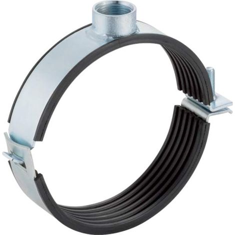 Geberit Silent db20 Rohrschelle gedämmt, mit Gewindemuffe G 1" di 178mm, G 1″ (1/5)