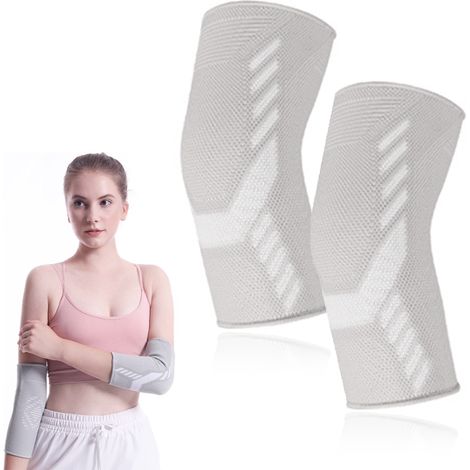 Brace Coude - Soutien Compression Élastique pour Articulation du Coude - Adapté Tennis, Golf, Musculation et Bureau - Taille Unique (1/5)