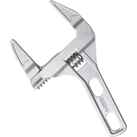 Clé À Molette - Ouverture Ajustable 16 À 68 Mm - Alliage D'aluminium - Pour Plomberie Et Sanitaire - 1 Pièce