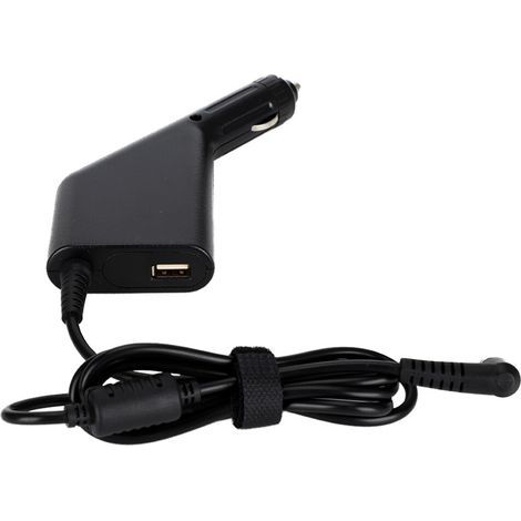 Adaptateur secteur pour voiture et ordinateur portable, chargeur adaptateur CC universel 65W-90W pour ordinateurs portables et voitures, avec interface USB, 10 adaptateurs, compatible avec Dell, Lenov (1/4)