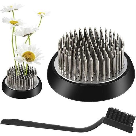 Support à fleurs pour grandes tiges (vases de 6 cm) et ensemble de brosse de nettoyage multifonction - 2 pièces (1/5)